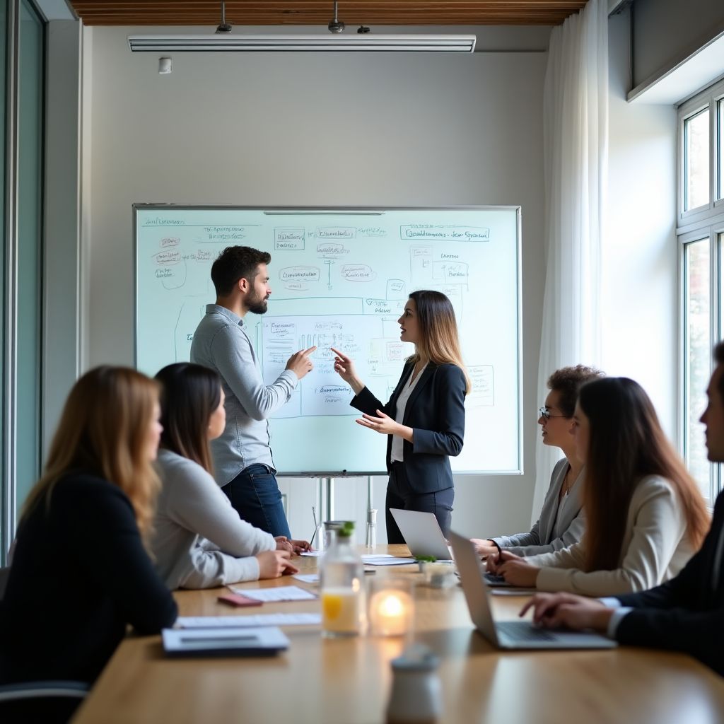 Business coaching session in Istanbul