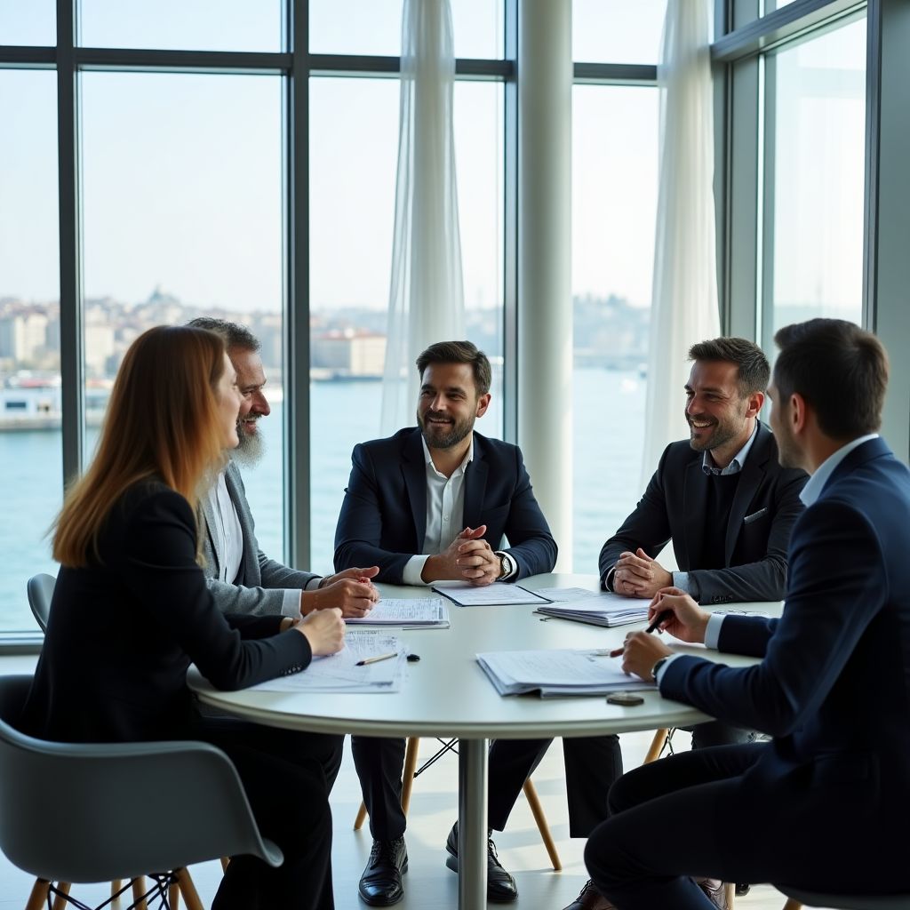 TurkCoach team in Istanbul office